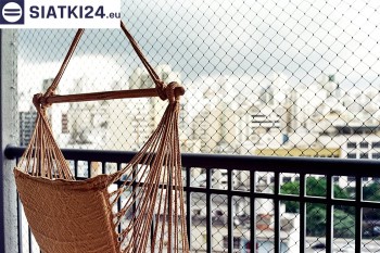 Siatki Niepołomice - Zabezpieczająca siatka ze sznurka na balkon dla terenów Niepołomic
